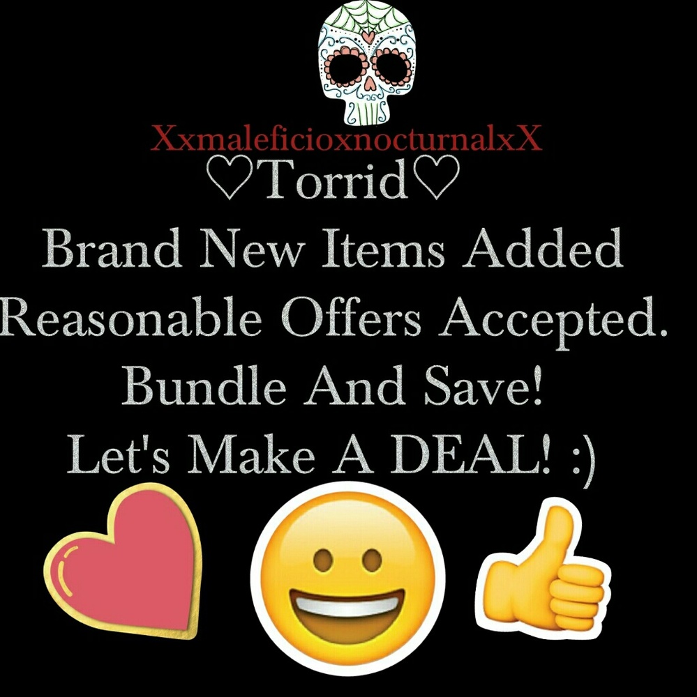 Not4Sale☺Check My Closet❤Torrid Brand New Items